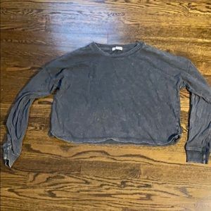 Baggy Cropped Long Sleeve